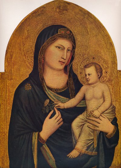 Madonna y el Niño, 1310-1315 de Giotto di Bondone