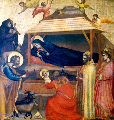 La Epifanía, c. 1230 de Giotto di Bondone