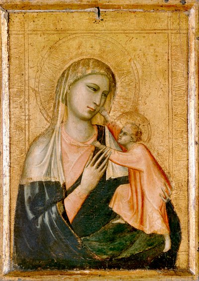 La Virgen y el Niño de Giotto