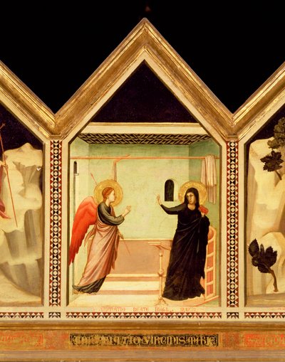 Anunciación (detalle) de Giotto di Bondone