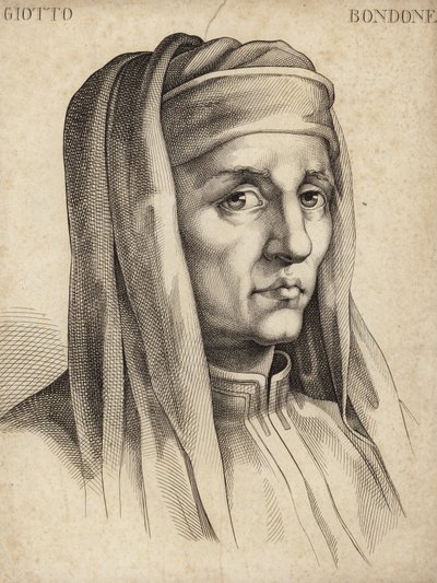 Giotto di Bondone, pintor y arquitecto italiano de Giotto di Bondone