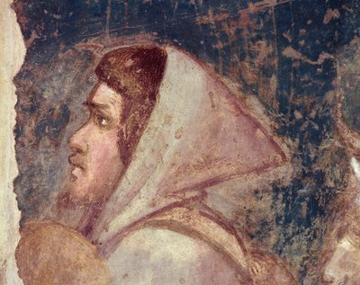 Cabeza de un pastor de Giotto di Bondone