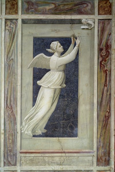 Esperanza, c.1305 de Giotto di Bondone