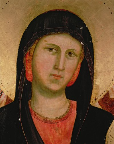 Madonna (detalle) de Giotto di Bondone