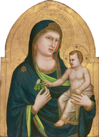 Madonna con niño de Giotto di Bondone