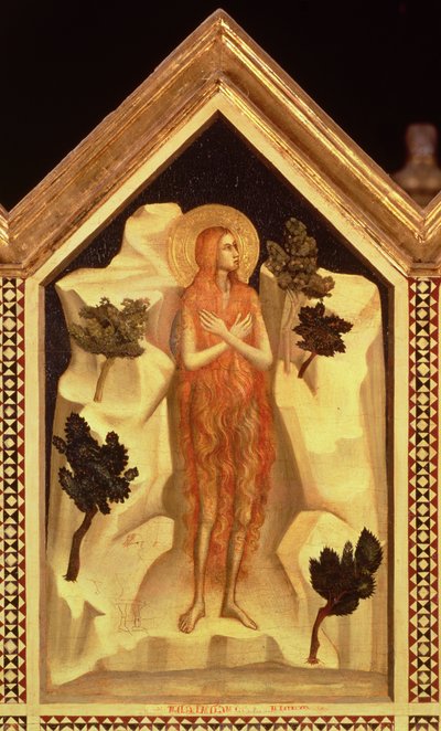 Santa María Magdalena (detalle) de Giotto di Bondone