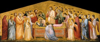 El entierro de María, 1310 de Giotto di Bondone