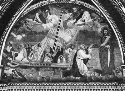 La Navicella de San Pedro de Giotto di Bondone after Giotto di Bondone after