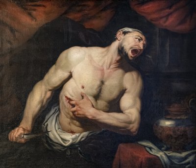 El suicidio de Catón de Giovan Battista Langetti