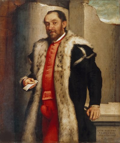 Retrato de Antonio Navagero, 1565 de Giovan Battista Moroni