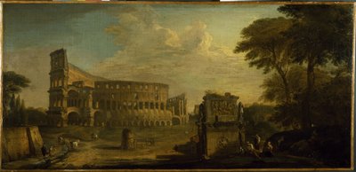 Vista del Coliseo, Roma de Giovani Paolo (attr. to) Panini