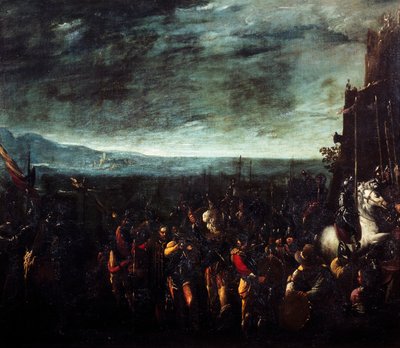 Soldados marchando de Giovanni Donducci