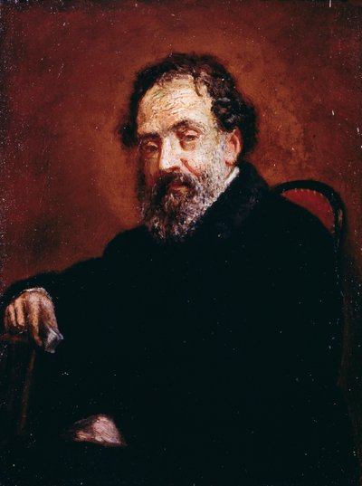 Retrato del pintor Enrico Carlo Augusto Scuri de Giovanni Carnovali