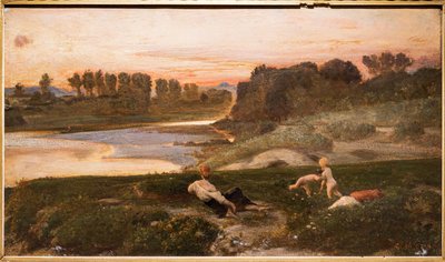 Una tarde en la Cascine de Giovanni Costa