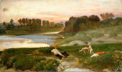 Atardecer en la granja de Giovanni Costa
