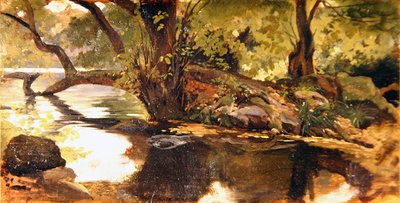 Lago di Nemi de Giovanni Costa