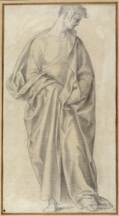 Joven con ropas pesadas de Giovanni (attr. to) Bandini