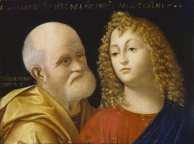 Retrato dual de Giovanni Agostino da Lodi