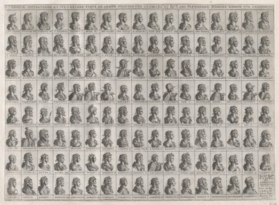 Speculum Romanae Magnificentiae: Retratos de los emperadores desde Julio César hasta Rodolfo II de Giovanni Ambrogio Brambilla