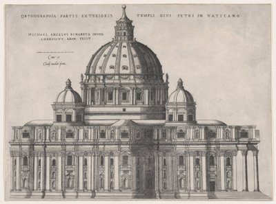Speculum Romanae Magnificentiae: San Pedro de Giovanni Ambrogio Brambilla