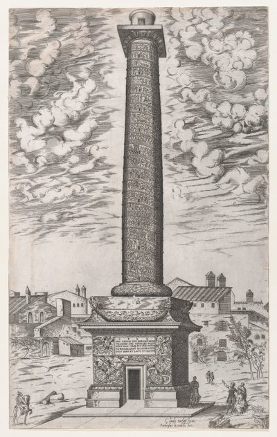 Speculum Romanae Magnificentiae: Columna de Trajano de Giovanni Ambrogio Brambilla