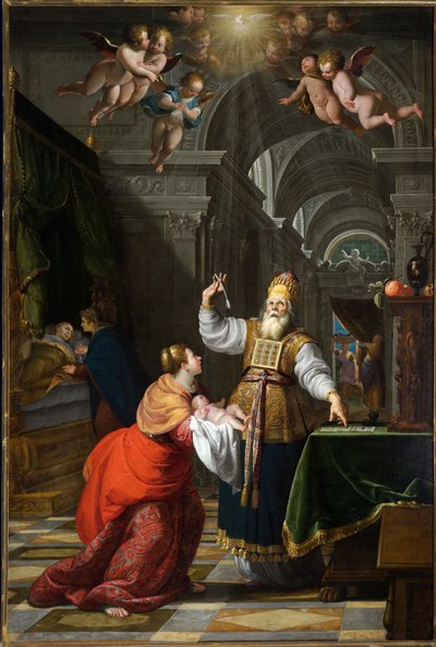 Triunfo del nombre de San Juan Bautista de Giovanni Andrea Ansaldo