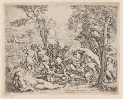 Bacanal en Andros de Giovanni Andrea Podesta