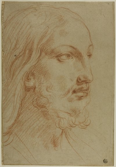 Cabeza de Cristo de Giovanni Andrea Sirani
