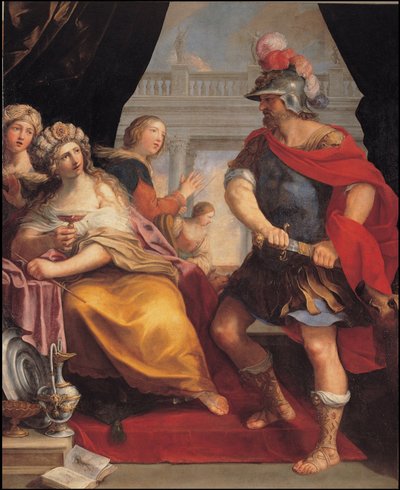 Ulises y Circe, c. 1650-1660 de Giovanni Andrea Sirani