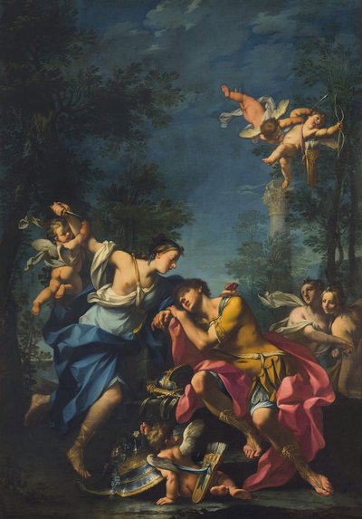 Rinaldo y Armida de Giovanni Angelo Borroni