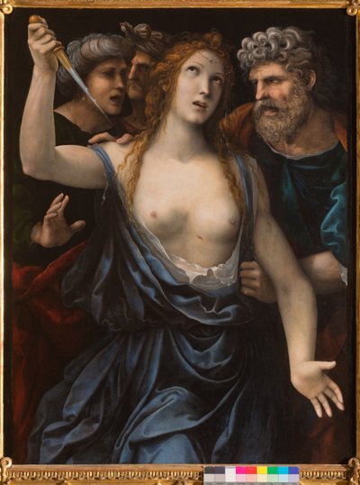 Muerte de Lucrecia de Giovanni Antonio Bazzi Sodoma