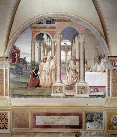 Cómo Florent intenta envenenar a Benito de Giovanni Antonio Bazzi Sodoma