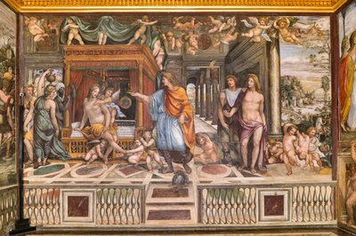 La boda de Alejandro Magno y Roxana de Giovanni Antonio Bazzi Sodoma