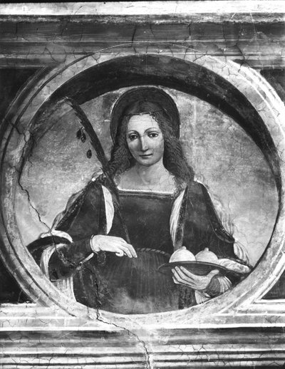 Santa Águeda de Giovanni Antonio Boltraffio