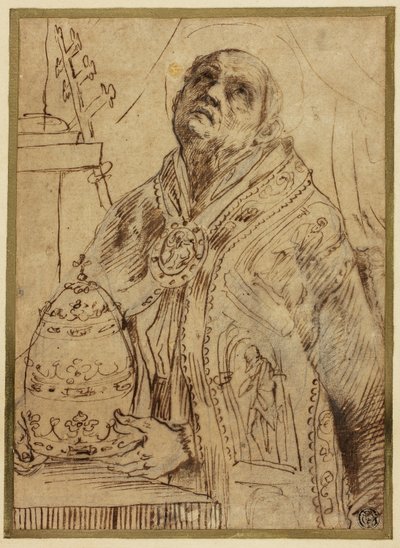 Santo papal de Giovanni Antonio Burrini