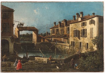 Dolo, en el Brenta de Giovanni Antonio Canal