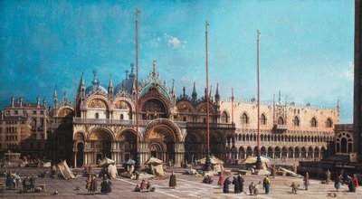 San Marco y el Palacio Ducal, Venecia de Giovanni Antonio Canal