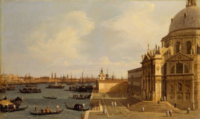 Venecia: Santa Maria della Salute, c.1740 de Giovanni Antonio Canal