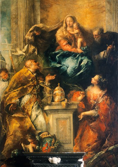 Retablo Ferri, c. 1755 de Giovanni Antonio Guardi