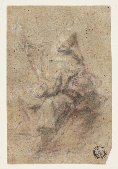 Virgen con el Niño de Giovanni Antonio Guardi