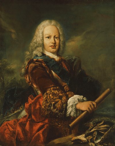Retrato del Rey Fernando VI de España de Giovanni Antonio Guardi