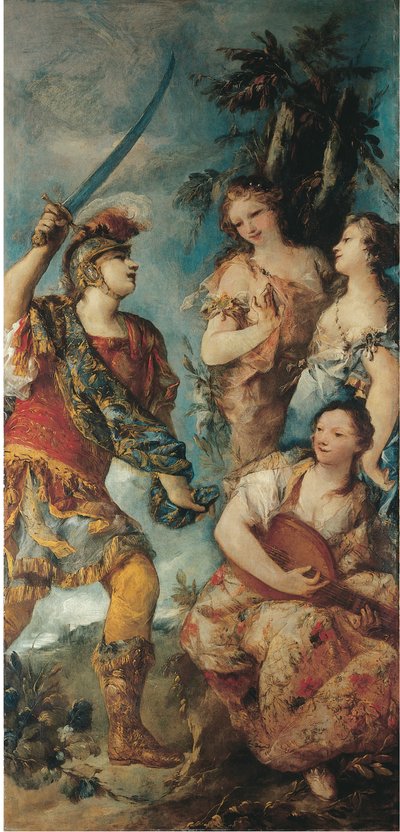 Rinaldo y las Ninfas de Giovanni Antonio Guardi