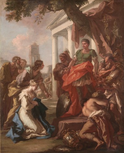 The Continence of Scipio de Giovanni Antonio Pellegrini