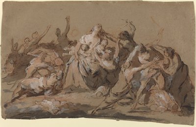 La masacre de los inocentes de Giovanni Antonio Pellegrini