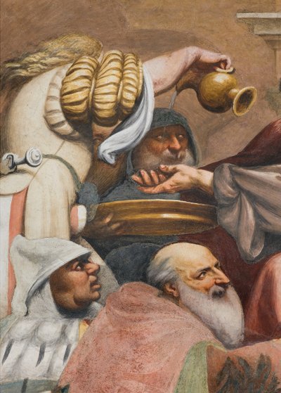 Nave central, tercer tramo sur, Ascenso al Calvario, Il Pordenone de Giovanni Antonio Pordenone