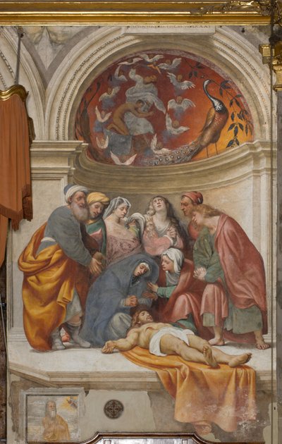 Counterfaccata, IL Pordenone, Deposición 1522 de Giovanni Antonio Pordenone