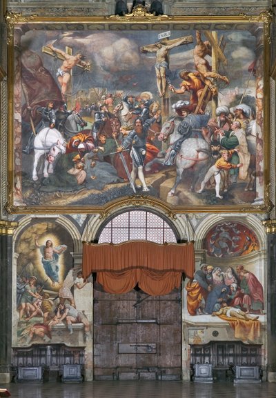 Crucifixión de Giovanni Antonio Pordenone