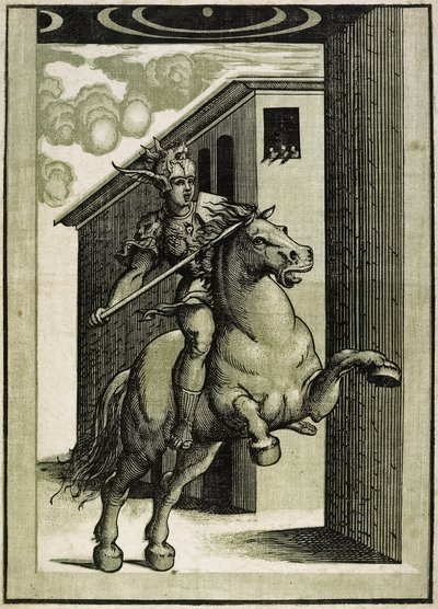 Marcus Curtius, c.1540 de Giovanni Antonio Pordenone