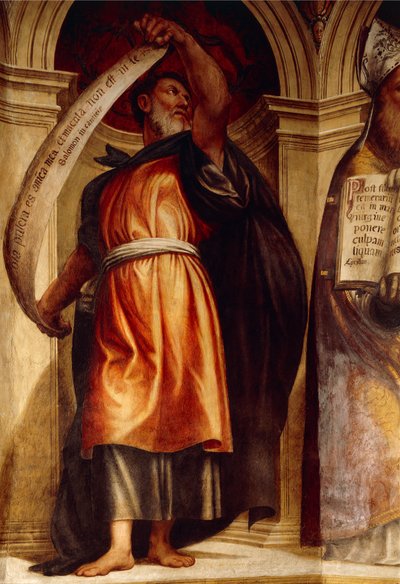 Salomón, Iglesia de la Anunciación, Capilla de Santa Ana, Cortemaggiore, Italia de Giovanni Antonio Pordenone