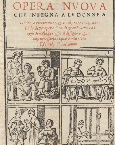 Essempio di recammi, 1530 de Giovanni Antonio Tagliente